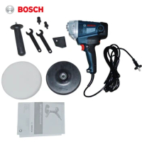 Bosch Gpo950 950W 220V 6 Speed Adjustable Dual-Shaft Vertical Polishing Machine Professional Car Beauty Tool Polishing Waxing