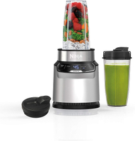 [3美國直購] Ninja BN401 攪拌機 Nutri-Blender Pro 含 Auto-iQ 2個24oz隨行杯1100W