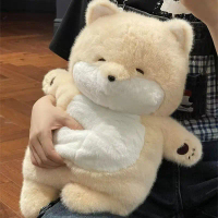 Búp Bê Đồ Chơi Nhồi Bông Shiba Inu Ngủ, Phong Cách Ngồi, Thú Nhồi Bông Shiba Inu, Búp Bê Đồng Hành G