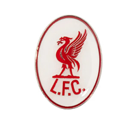 Retro Enamel Pin เข็มกลัด สีขาว