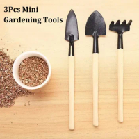 3Pcs Mini Gardening Tools Potting Plant Raising Planting Flowers Multifunctional Tools Home Decor Garden Set Hand Tools