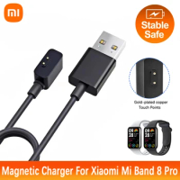 USB Magnetic Charger For Xiaomi Mi Band 8 Pro Charging Cable MiBand 8 Smart Watch Dock Charger Adapter Wristband Power Cord Line