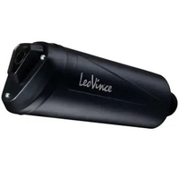 Knalpot Racing Leovince Granturismo Black Silencer Only