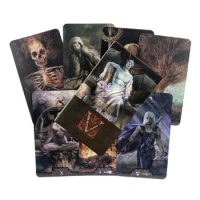 Zombie Tarot V Cards Divination Deck English Versions Edition Oracle Board Playing Game For Party