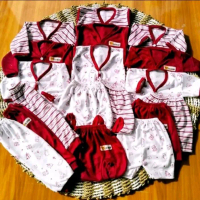 Paket Promo 18 pcs  Baju Bayi 0-6 Bulan Baju Bayi Setelan Baju Baji Celana Panjang Pendek Kutung New