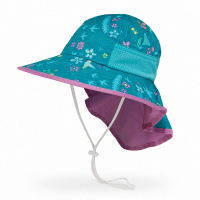 【Sunday Afternoons】兒童 抗UV防潑透氣護頸帽 鳥語花香 Kids Play Hat(防曬帽/遮陽帽/護頸帽)