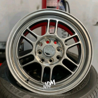 velg ring 15 ENKEI RPF1 FLOW FORMING lebar 7 pcd 4x100 - 114,3 velg racing r15 avanza Xenia velg mob