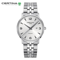 Certina Carmen Series Watch Men's Simple Business Couple Watch Stainless Steel Men's Watch Waterproof Quartz Watch Men's Watch