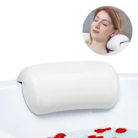 SPA Bath Pillow Tub,Non-slip Bathtub Headrest with Suction Cups for Jacuzzi Bubble Soaking Bath, Bathtub Accessory