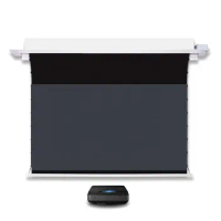 Mivision 150" 16:9 Home Cinema Projection Screens In-ceiling 4K Ultra Short Throw Electric Projector Screen