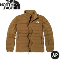 【The North Face 男 600FP保暖羽絨外套 AP《深卡其》】7W7Q/防潑水/連帽外套/登山/旅行