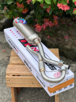 KNALPOT NORIFUMI MUFFLER NOCTUS T5 MESIN STANDAR RACING KLX150 CRF150 WR155 STAINLIESS ORIGINAL