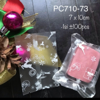 Plastik Cookies Nastar PC71073 Snack Kuker Natal Putih