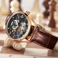 AILANG Top Brand Automatic Mechanical Wristwatch Men Original Design Sport Watches Men's Casual Business Watch Male Clock