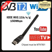 [150mbps] DVB T2 Wifi Adapter Wifi Dongle Wifi Receiver for TV Box PC Laptop / Wifi untuk TV Box TMO