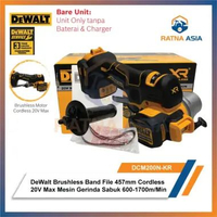 DeWalt DCM200N Band File 457mm Brushless Cordless 20V Max Mesin Gerinda Sabuk 600 - 1700m / Min DCM2