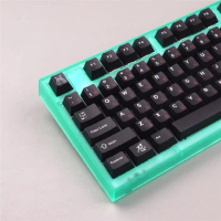 Personalized Cherry Profile GMK Black Samurai Keycap PBT Material 23/129 Keys Dye Sublimation For MX Mechanical Keyboard