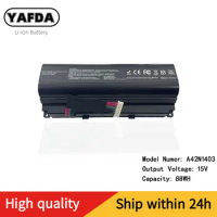 YAFDA New A42N1403 Laptop Battery For ASUS ROG ASUS ROG G751 GFX71JY GFX71JT G751JY G751JM G751JT A42LM9H A42LM93 15V 88Wh