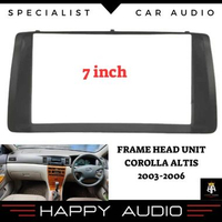 Frame 7 inch Toyota Corolla Altis Tahun 2003-2006