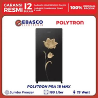 Kulkas 1 Pintu Polytron PRA 18MNX Kapasitas 180 Liter