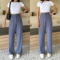 Eiji - Cozie Knit Pants - Celana Highwaist Panjang Wanita Kulot Rib Anti Kusut - Celana Outfit - Pet