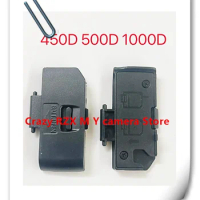 1PCS New Battery Cover Lid Door Cap Replacement for Canon 450D 500D 1000D SLR Camera