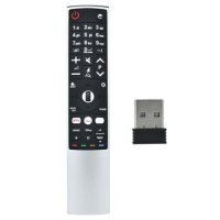 1PC Black MR-700 Remote Control For LG MR-700 AN-MR700 AN-MR600 AKB75455601 AKB75455602 OLED65G6P-U With Netflx