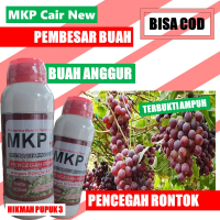 Pupuk MKP CAIR NEW Semprot Pelebat Daun Anggur Besar Paling Laris - Obat Pelebat Buah Anggur Melebat