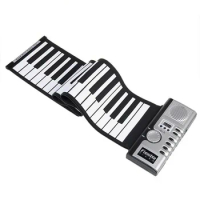 Musical Keyboard Professionele Folding Piano Midi Controller Roll Up Piano Professional Organo Electronico Muziek Synthesizer