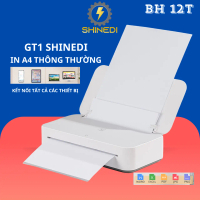 Máy in A4 GT1 SHINEDI phiên bản di động dùng nguồn 9v-36v hoặc 220v nhỏ gọn dễ mang theo kết nối wif