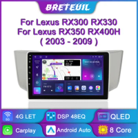 Android Car Radio For Lexus RX300 RX330 RX350 RX400H 2003-2014 Auto Stereo Multimedia Player GPS Navigation Carplay Touch Screen