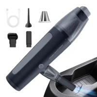 Car Vacuum Portable Cordless Powerful Suction Car Vacuum Cleaner Small Vacuum Cleaners With Large-Capacity Battery Portable Car