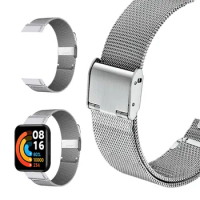 Metal strap For Redmi Watch 2/Mi Watch Lite 2 Mesh stainless steel Stainless steel bracelet wristband Replacement Wristband