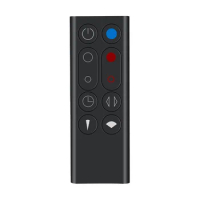 Replacement Remote Control Suitable for Dyson AM09 HP00 HP01 Air Purifier Leafless Fan Remote Control Black