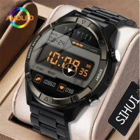 SIHUI New Smart Watch Men AMOLED HD Screen Bluetooth Call 4G Local Music Smartwatch For Android iOS Support TWS Earphones Man