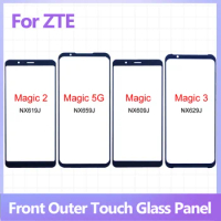 For ZTE Nubia Red Magic 5G NX659J NX609J Touch Screen For ZTE Magic 3 Mars2 NX629J/Magic 2 NX619J Front Outer Touch Glass Panel