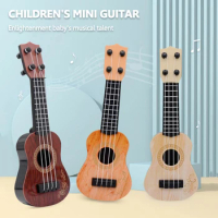 Soprano Ukulele 4 Strings Beginners Children Learning Guitar Musical Instruments Kids Classical String Instrument Party Supplies