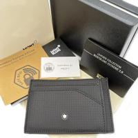 【MONTBLANC 萬寶龍】EXTREME 風尚2.0 三卡卡夾 拉鍊零錢包(碳纖維 123956)