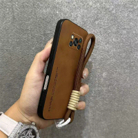 Ốp Cho Điện Thoại XIAOMI POCO X3 PRO, POCO X3 NFC Và POCO X3, Ốp Da, Chống Sốc Và Chống Rơi, Có Dây 