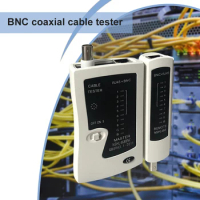 BNC Coaxial RJ45 Cable Lan Tester Network Tester Cat5 Cat 6 Cat7 UTP Networking Tool Network Repair Kit Remote Test