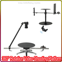 360° Rotation Video Shooting Platform Professional Photography Table Photo Panoramic Head Turntable Studio Photo Booth New