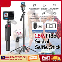Gậy Chụp Ảnh Tự Sướng Tripod, P185, Chiều Dài 1800mm, Bộ Ổn Định Gimbal Điện Thoại Không Dây, Thích