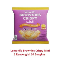 [Keju] Lemonilo Snack Brownies mini Cheese | renceng isi 10 bks