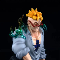 15cm Anime One Piece Ace Figures Portgas Ace Marco Sitting Posture Statue Action Figurine Collection Model Doll Toys Gifts