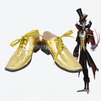 Anime Jack Identity V Cosplay Shoes Comic Halloween Carnival Cosplay Costume Prop Cosplay Men Boots Cos Cosplay