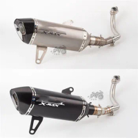 Motorcycle Modified Exhaust XMAX250 Exhaust Pipe Front Section XMAX300 Modified Scorpio Exhaust Pipe XMAX