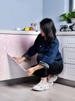 櫥柜貼紙衣柜鞋柜桌面家具翻新廚房柜子改色貼膜防水自粘墻壁貼紙