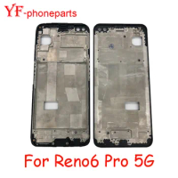 High Quality Middle Frame For OPPO Reno6 Pro Reno 6 Pro 5G PEPM00 CPH2249 Front Frame Door Housing Bezel Repair Parts