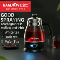 KAMJOVE Electric Kettle Automatic Intelligent Household Health Thermo Pot Glass Water Kettle Steam Teapot Coffee Tea Infuser
