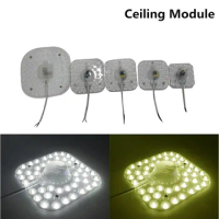 6W 12W 18W 24W 36W Led Panel Lights 220V Ceiling optical lens module Lamp Board Magnetic installation of home lighting